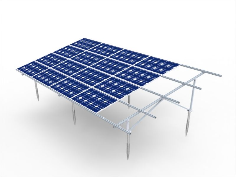 Aluminum Solar Ground Mounting System Bracket